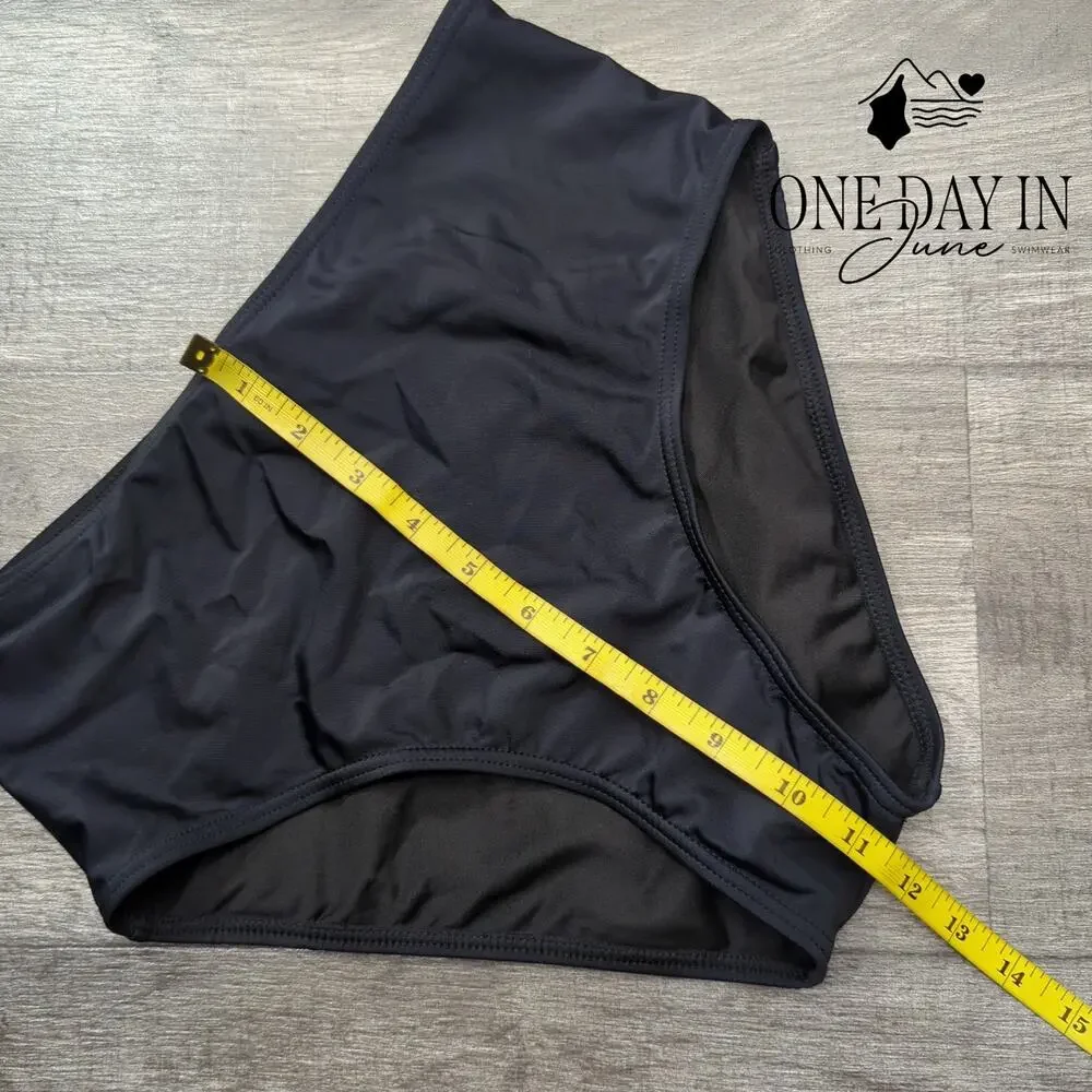 Yonique High Neck Tankini Swimsuit Size S